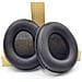 2 Cuscinetti Auricolari In Pelle Proteica Nera Compatibili Con Cuffie Wireless Jlab Studio Pro - Foto miniatura 2