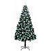Albero di Natale artificiale con 300 LED Verde 240 cm - Foto miniatura 4
