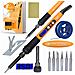 Set Di Saldatura 13 In 1 Con Stazione Saldante Lcd 60w - Soldermaster | Temperatura Regolabile 200-450°c | Elettronica, Smd, Tht - Foto miniatura 6