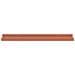 Scaffale da parete 2 pcs Rosso 60 x 9 x 3 cm Legno multistrato - Foto miniatura 7