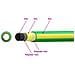Tubo da Giardino 5-Ply Verde e Giallo 1" 20 m PVC - Foto miniatura 7