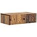 Tavolino da Parete Laterale Legno antico 59 x 34,5 x 17 cm - Foto miniatura 1