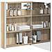 Mobiletto per specchio da bagno Rovere Sonoma - Foto miniatura 3