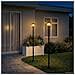Set di Lampioni with LED Bulb 2 pz Nero 16 x 16 x 156 cm - Foto miniatura 2