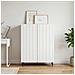 Credenza Bianco 66 x 34,5 x 92 cm Legno ingegnerizzato - Foto miniatura 4