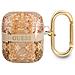 Indossa Gua2hhhfld Airpods Custodia Oro /colore Oro Collezione Paisley Strap - Foto miniatura 3