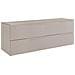 Set di mobili da bagno, 60,4 cm, 2 pezzi, Marrone scuro, Frontali in MDF di alta qualità, Mobili da bagno, Armadio altoMobilesottolavabo - Foto miniatura 1