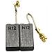 Spazzole di carbone per Hilti TE76 - 7 x 12,5 x 26 mm - coppia - Foto miniatura 1