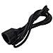 Prolunga Elettrica 3 m Ho5vvf 3 x 1,5 mm2 nero Con Spina Piatta - Foto miniatura 1