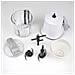 Tritatutto Multifunzione Samurai Capacità 0,7 L Potenza 500 W Colore Bianco - Foto miniatura 5