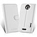 Custodia Compatibile Con Htc One X / X+ In Bianco Fumo - Coperchio Protettiva Con Chiusura Magnetica, Funzione Stand E Tasca Per Le Carte - Foto miniatura 6