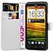 Custodia Compatibile Con Htc One X / X+ In Bianco Fumo - Coperchio Protettiva Con Chiusura Magnetica, Funzione Stand E Tasca Per Le Carte - Foto miniatura 10