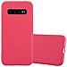 Custodia Compatibile Con Samsung Galaxy S10 In Candy Rosso - Coperchio Protettivo In Silicone Tpu Flessibile - Foto miniatura 1