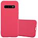 Custodia Compatibile Con Samsung Galaxy S10 In Candy Rosso - Coperchio Protettivo In Silicone Tpu Flessibile - Foto miniatura 2