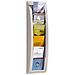 Quick Blick 4062-02 - Portadocumenti / riviste Per Archiviazione Con Montaggio A Parete, 65 X 18 X 9,5 Cm, Colore: Grigio - Foto miniatura 1