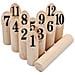 Set Di Giochi In Legno Kubb Numerici - Foto miniatura 3