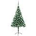 Albero Natale Artificiale con LED e Palline 180 cm 564 Rami - Foto miniatura 1
