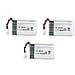 3 Pezzi Batteria Lipo Ricaricabile (3.7v, 850 Mah Lipo) Per Rc Droni Quadricotteri Syma X5sc X5sw - Foto miniatura 5