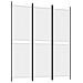 Divisorio A 3 Pannelli Bianco 150x180 Cm In Tessuto - Foto miniatura 2