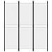 Divisorio A 3 Pannelli Bianco 150x180 Cm In Tessuto - Foto miniatura 3