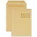 200 Tasche In Carta Kraft Con Finestra - 22,9 X 32,4 Cm - Foto miniatura 1