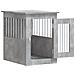 Gabbia Cani Arredamento Grigio Cemento 45x62x59cm Multistrato - Foto miniatura 5