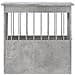 Gabbia Cani Arredamento Grigio Cemento 45x62x59cm Multistrato - Foto miniatura 7
