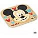 Puzzle Di Legno Per Bambini Disney Mickey Mouse + 12 Mesi 6 Pezzi (12 Unità) - Foto miniatura 1