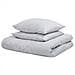Set Copripiumino In Cotone Satinato 220 X 240 Cm Grigio Morningside - Foto miniatura 2