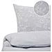 Set Copripiumino In Cotone Satinato 220 X 240 Cm Grigio Morningside - Foto miniatura 8