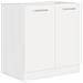 Lavabo Atlas 2 Ante - 80 X 82 X 52 Cm - Bianco - Piano Di Lavoro Non Incluso - Foto miniatura 1