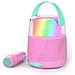 Altoparlante Bluetooth Luminoso Ks-80 Con Microfono, Multicolore - Foto miniatura 2