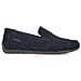Classic Closed Mocassino Pelle Scamosciata /nabuk Scarpe Uomo Blu Eu 42, 09557-14 - Foto miniatura 2