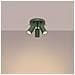 Lampada Da Soffitto Ring 3p Verde Oliva Sl. 1503 - Moderno Lampada Da Soffitto Verde Oliva 18.5x19.5x19.5 Cm - Foto miniatura 4