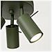 Lampada Da Soffitto Ring 3p Verde Oliva Sl. 1503 - Moderno Lampada Da Soffitto Verde Oliva 18.5x19.5x19.5 Cm - Foto miniatura 7
