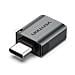 CDQH0 adattatore per inversione del genere dei cavi USB C USB A Grigio - Foto miniatura 4