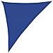 Vela Parasole 160 G/m Triangolare Blu 3x4x5 M In Hdpe - Foto miniatura 2
