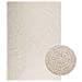 Tappeto Zizur Crema 160x230 Cm Aspetto Iuta Interni Ed Esterni - Foto miniatura 1