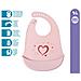 Kiokids Bavaglino Silicone Rosa 4M+ - Foto miniatura 1