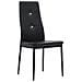 Lusso Casadino -  Sedie Da Pranzo 6 Pz Nere In Similpelle - Foto miniatura 1