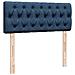 Giroletto a Molle con Materasso Blu 120x190 cm in Tessuto - Foto miniatura 7