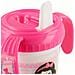Tazza Da 320 Ml Decorazione Principesse Fatate Per Bambini Con Punta E Maniglie, Rosa - Foto miniatura 3