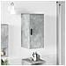 Mobile da Bagno con porta Grigio cemento 30 x 31.5 x 61 cm - Foto miniatura 2