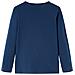 Maglietta da Bambina a Maniche Lunghe Blu Marino 116 - Foto miniatura 2