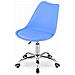 VIRO SEDIA GIREVOLE Ergonomica Blu per Ufficio Domestico - Foto miniatura 5