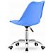 VIRO SEDIA GIREVOLE Ergonomica Blu per Ufficio Domestico - Foto miniatura 4