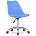 VIRO SEDIA GIREVOLE Ergonomica Blu per Ufficio Domestico - Foto miniatura 1