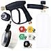 Set Di Accessori Per Idropulitrice Jetkit Ultra Foam Qc-m22 - Pistola 300 Bar, 5 Ugelli Qc, Adattatore M22-k, Spazzola Rotante, Schiumogeno 1l 200 Bar - Foto miniatura 1