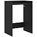 Mobiletto per lavatrice Rovere Nero 67,5 x 48 x 97 cm - Foto miniatura 1
