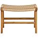 Poggiapiedi Derby In Teak Naturale — 60×40×42 Cm - Foto miniatura 2